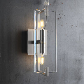 Dennis Modern Glass Indoor Decor Wall Sconce