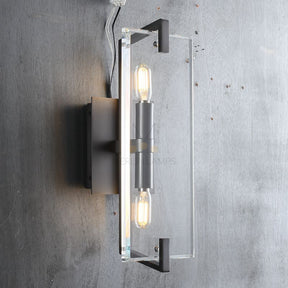 Dennis Modern Glass Indoor Decor Wall Sconce