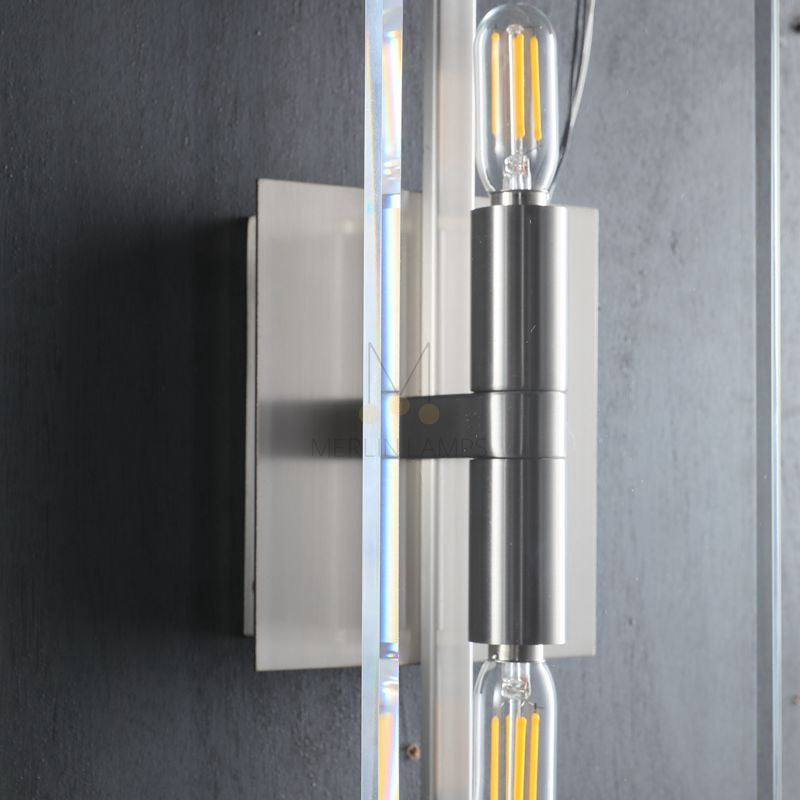 Dennis Modern Glass Indoor Decor Wall Sconce