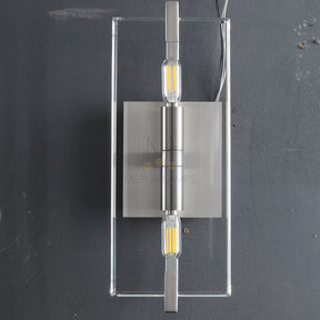 Dennis Modern Glass Indoor Decor Wall Sconce