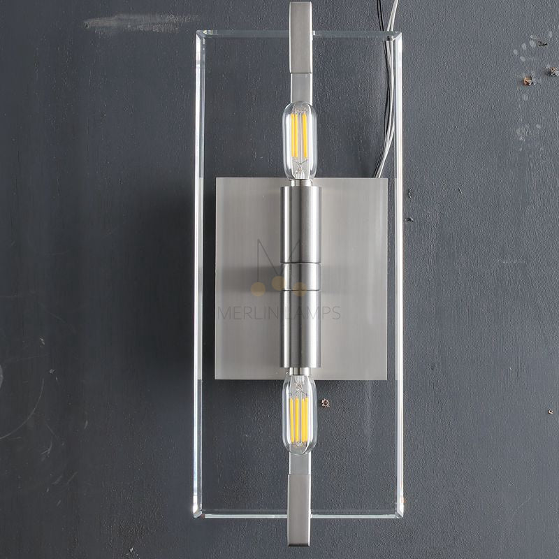 Dennis Modern Glass Indoor Decor Wall Sconce