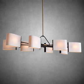 Dessay Solid Brass Linear Chandelier