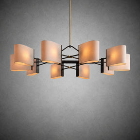 Dessay Solid Brass Linear Chandelier