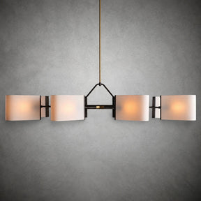 Dessay Solid Brass Linear Chandelier