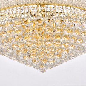 Luxury French Empire Chandelier for Villa Hall Ceiling Three-layers Crystal Light for Hotel Lobby