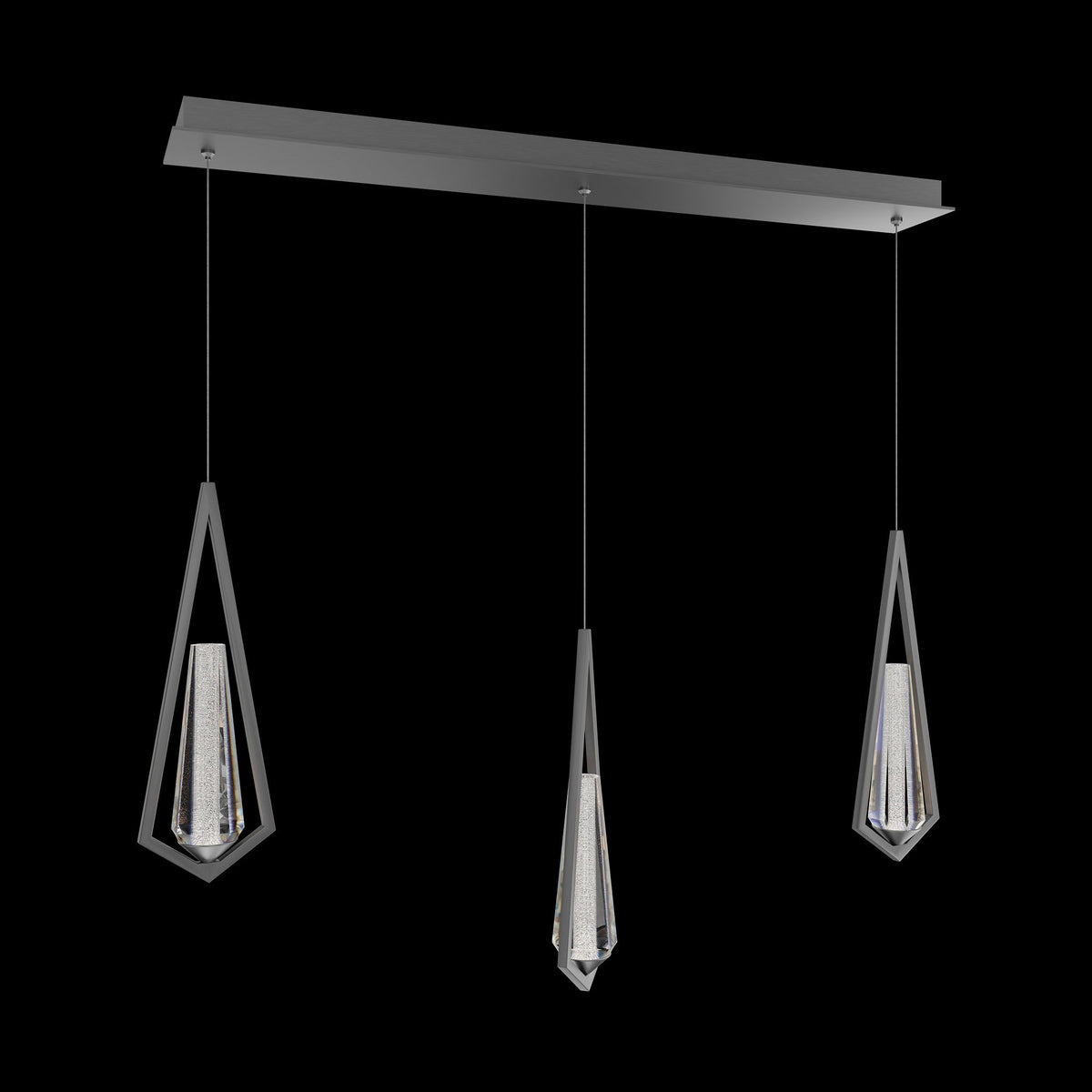 Devote Linear Chandelier 3 Light