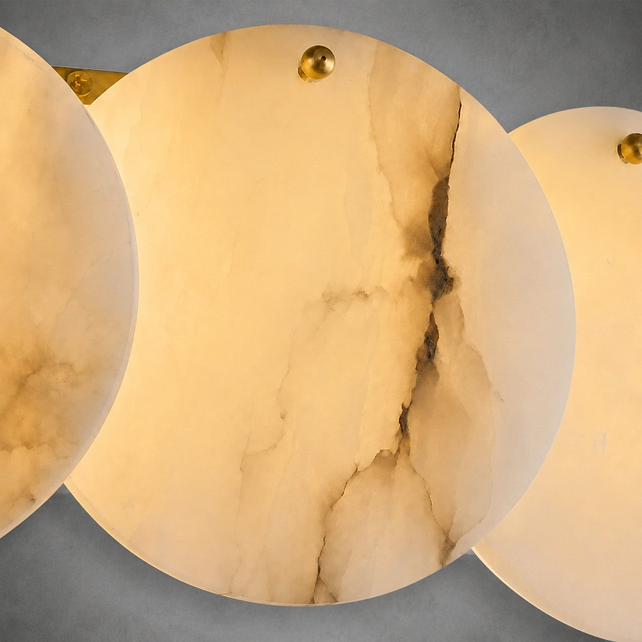 Chandelier Linear  French Art Deco Spanish Alabaster