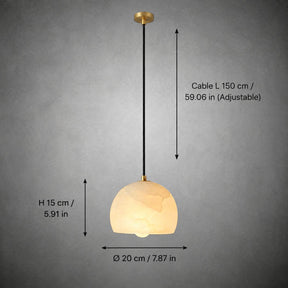 Pendant Light Italian Modern Alabaster