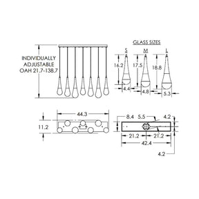 Dolores Linear Chandelier