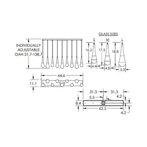 Dolores Linear Chandelier