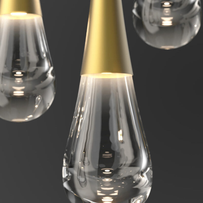 Merlin Lamps Dolores Linear Chandelier - Thumbnail 3