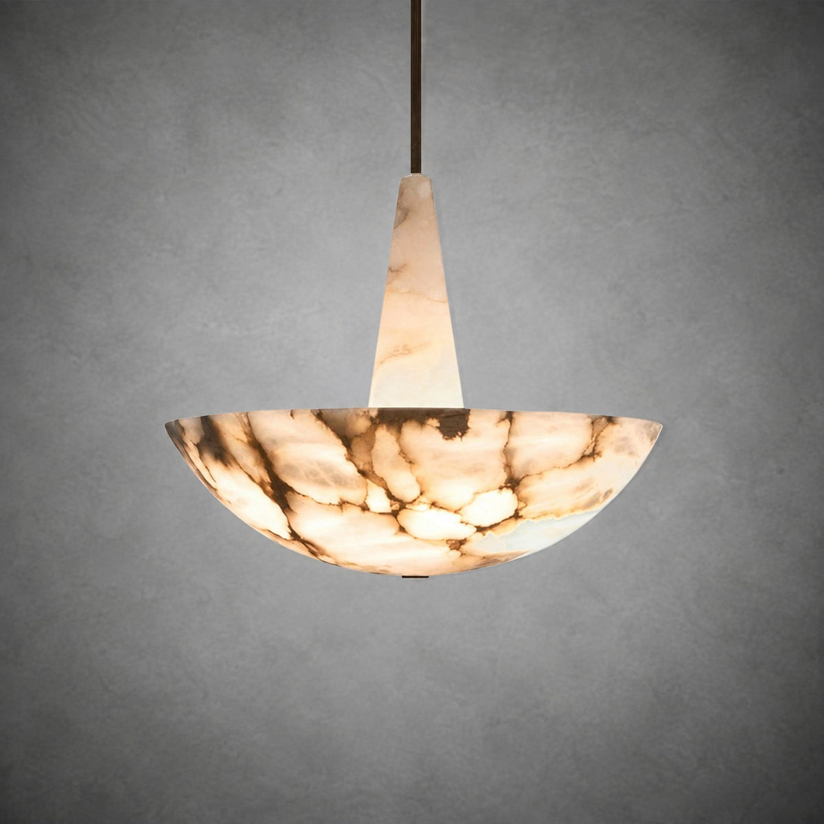 Domus Round Alabaster Chandelier