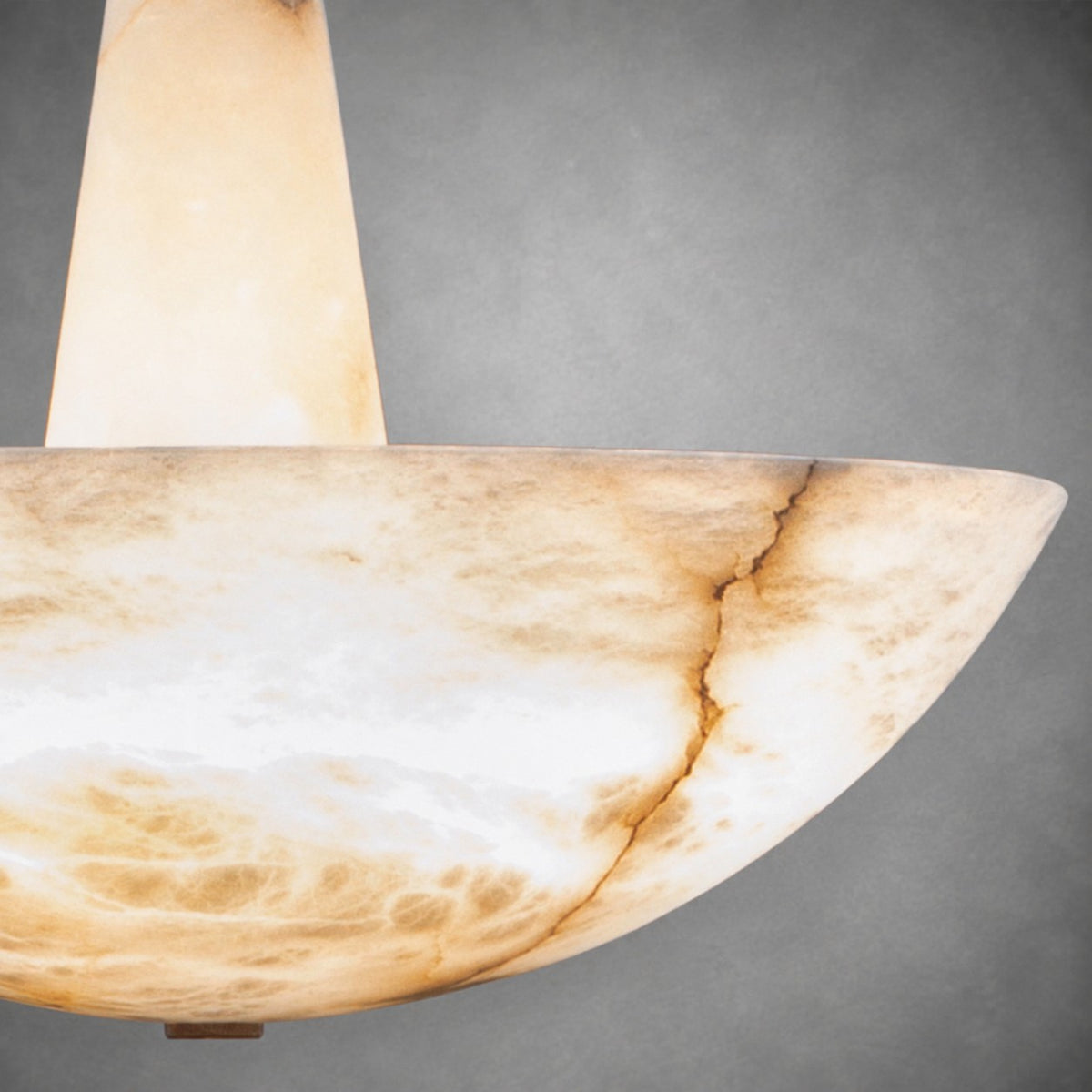 Domus Round Alabaster Chandelier