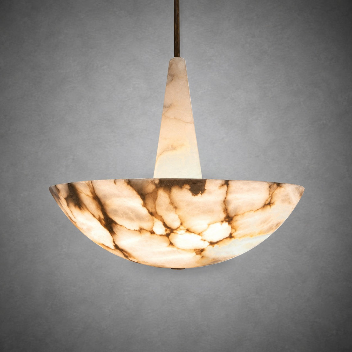 Domus Round Alabaster Chandelier