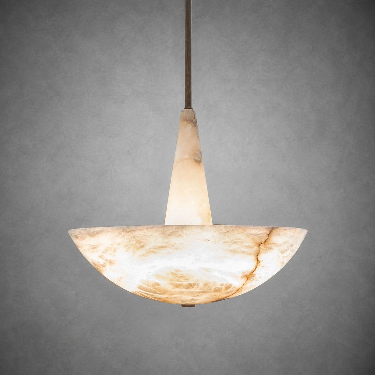 Domus Round Alabaster Chandelier