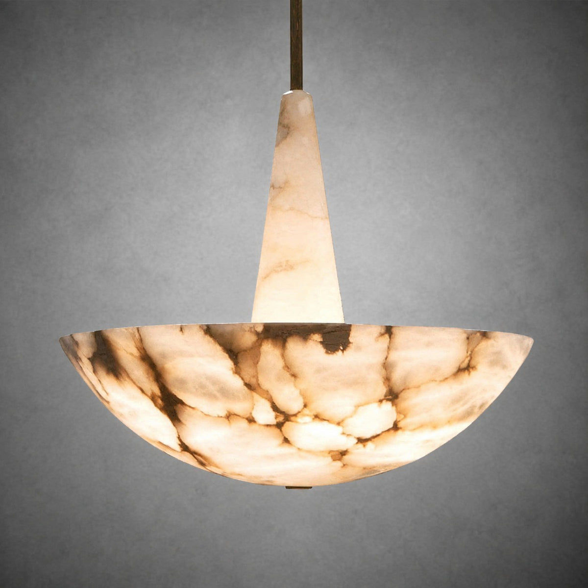 Domus Round Alabaster Chandelier