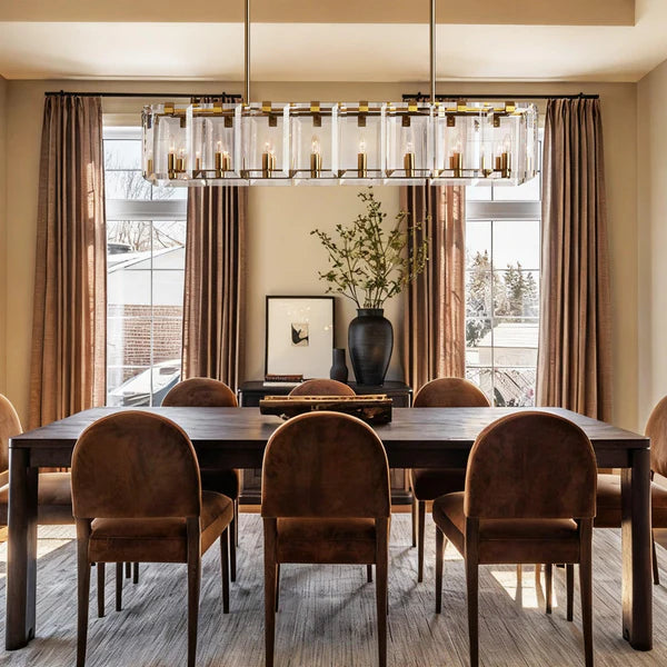 Modern Amaya Rectangular Chandelier