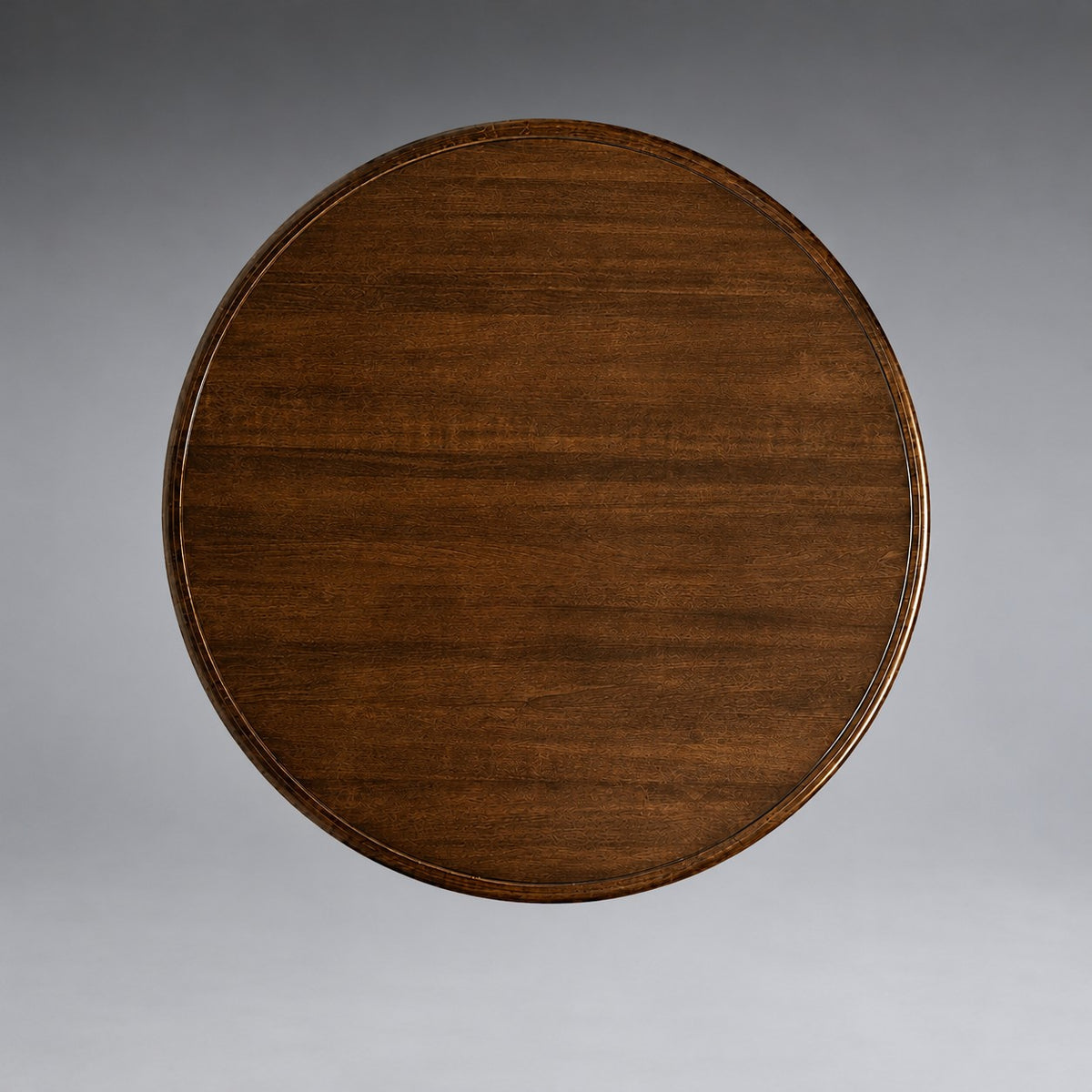 Round Dining Table in Hand-Carved Tulipwood