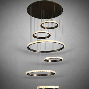 Drake Crystal Cascading Chandelier
