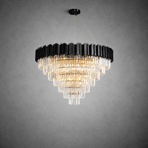 Preston Crystal Round Chandelier 39.4"D