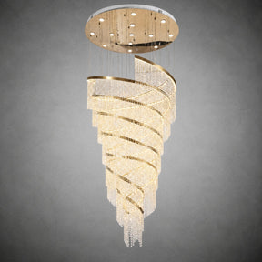 Bacca Crystal Halo Chandelier