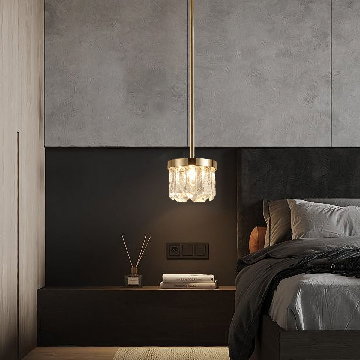 Selene Linear Crystal Chandelier