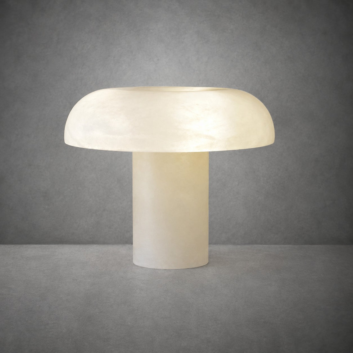 Janet Alabaster Mushroom Table Lamp, Bedside Table Lamp