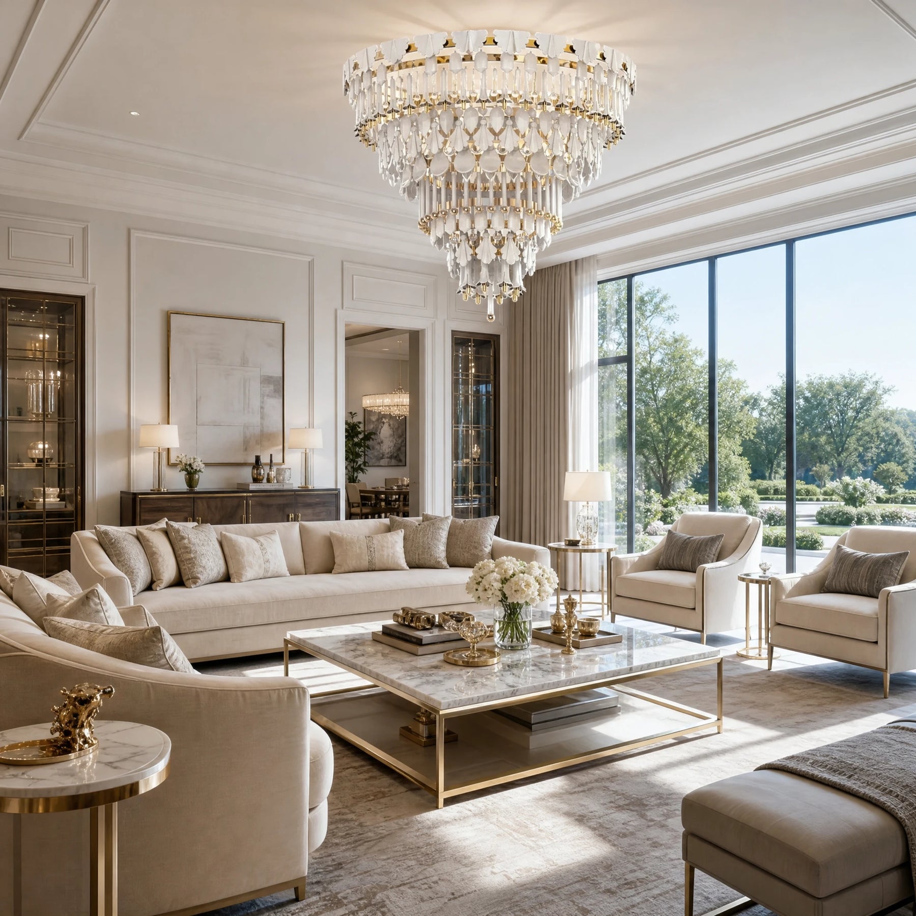 Lladro Seasons Chandelier