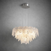 Keira Modern Chrome Chandelier 24" D