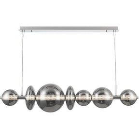 Echelon Linear Chandelier - ChromeClear56”Blushlighting