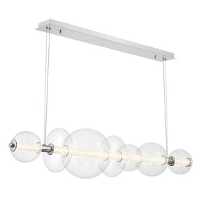 Echelon Linear Chandelier - ChromeClear56”Blushlighting