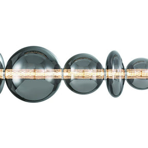 Echelon Linear Chandelier - ChromeClear56”Blushlighting