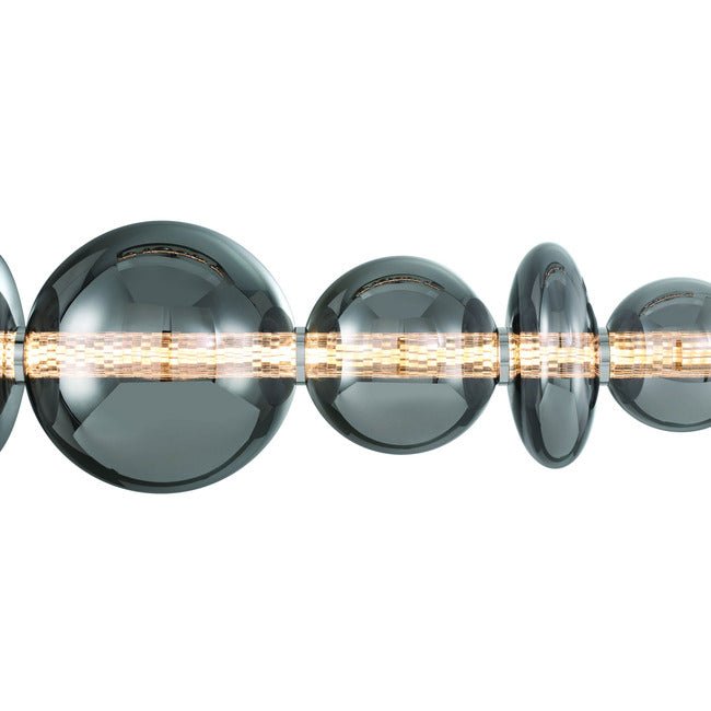 Echelon Linear Chandelier - ChromeClear56”Blushlighting