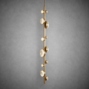 Eclipse Round Crystal Modern Chandelier