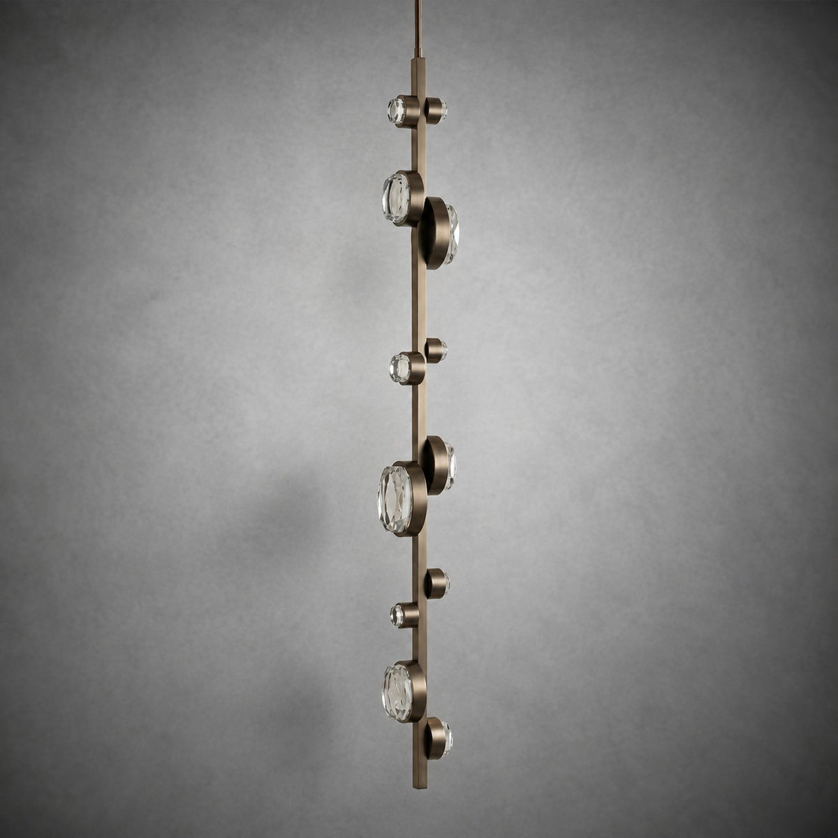 Eclipse Round Crystal Modern Chandelier