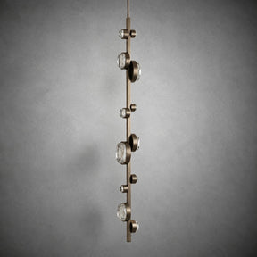 Eclipse Round Crystal Modern Chandelier