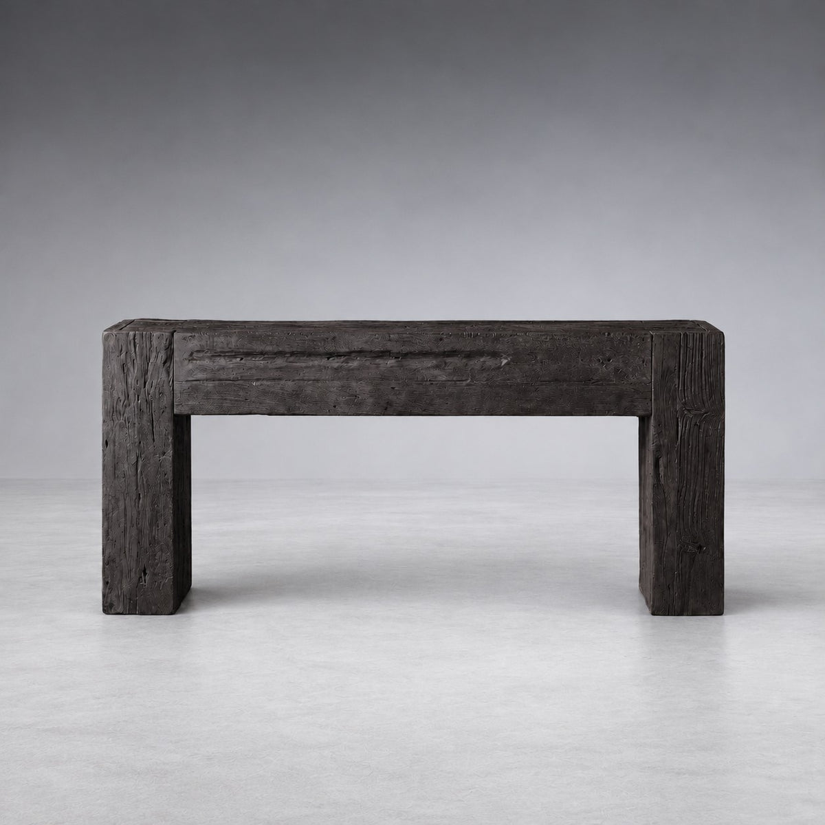 Reclaimed Teak Wood Console Table