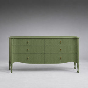 Sculpted Reeded Bedroom Storage Chest