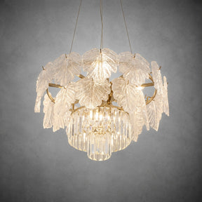 Keira Crystal Contemporary Chandelier 24" D