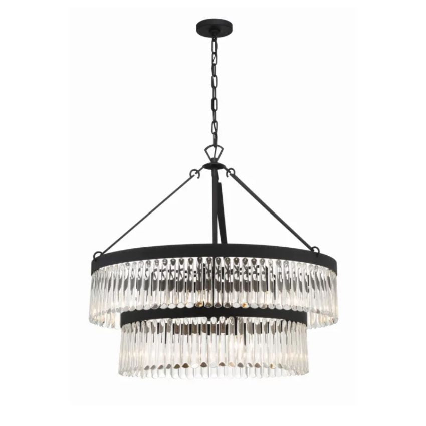 Eleanor 2-Tier Round Chandelier 32"