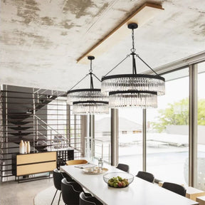 Eleanor 2-Tier Round Chandelier 32"