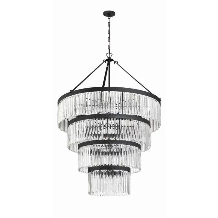 Eleanor 4-Tier Round Chandelier 40"