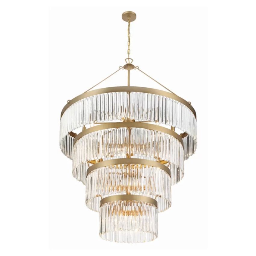 Eleanor 4-Tier Round Chandelier 40"