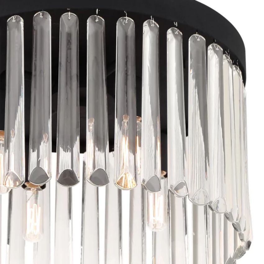 Eleanor Round Flushmount 15"