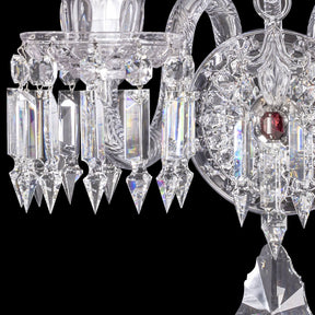 Elegance Crystal Cup Bacara Wall Sconce