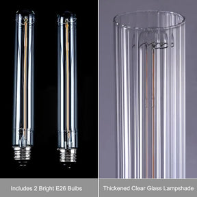 Elegant Black Water Ripple Wall Sconce Set – 2 Pack