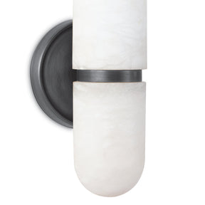 Elijah Alabaster Small Sconce