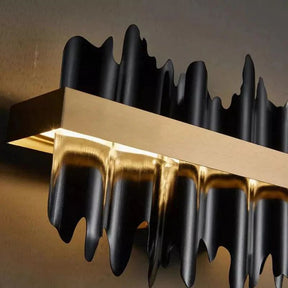 Elvira Modern Sculpture Wall Sconce