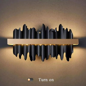 Elvira Modern Sculpture Wall Sconce