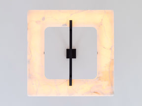 Modern Square Alabaster Chandelier for Living Room/Bedroom